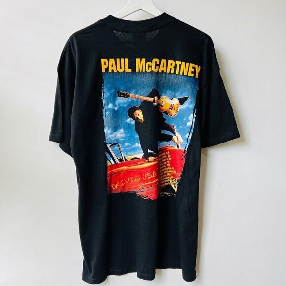 Paul McCartney Vintage 2002 Driving USA Concert T-Shirt, Size XL - Picture 2 of 6